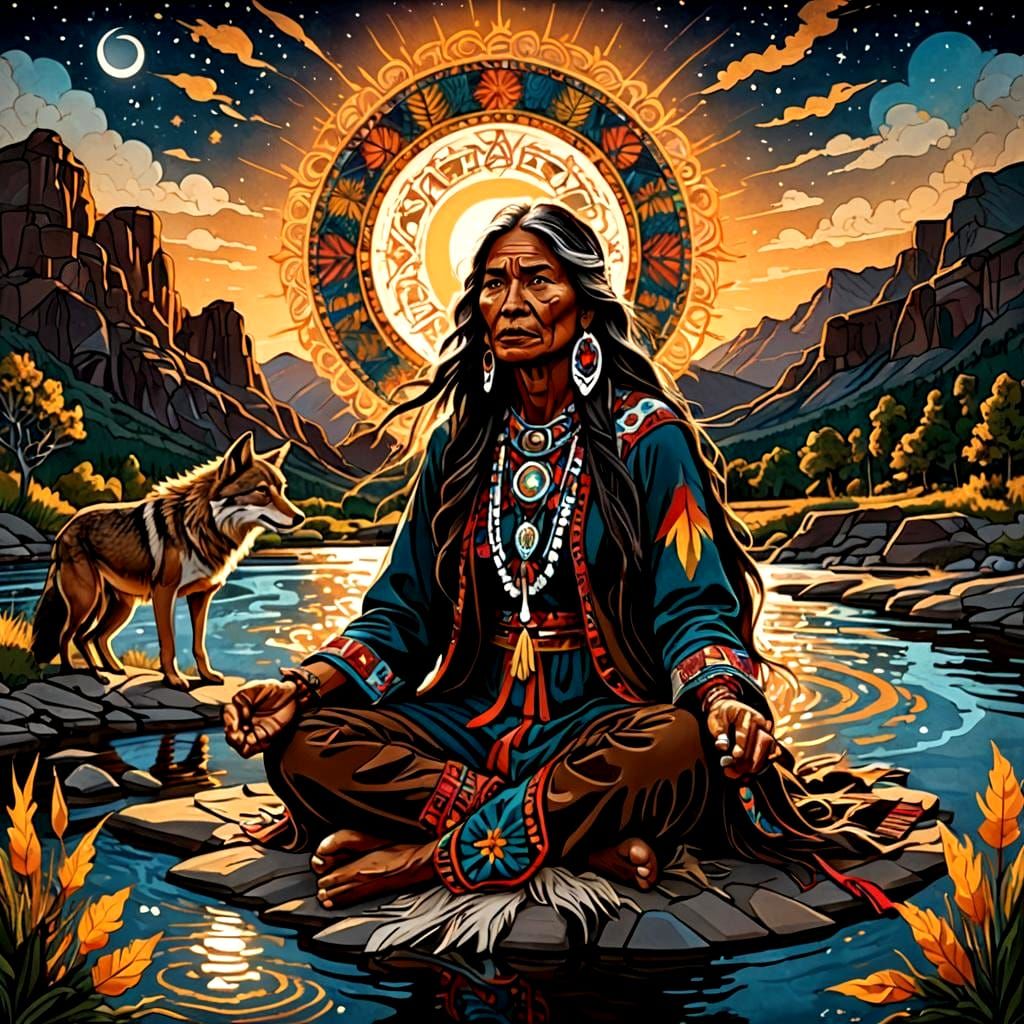 Earth Wisdom: River, Wind, Sun, and Moon