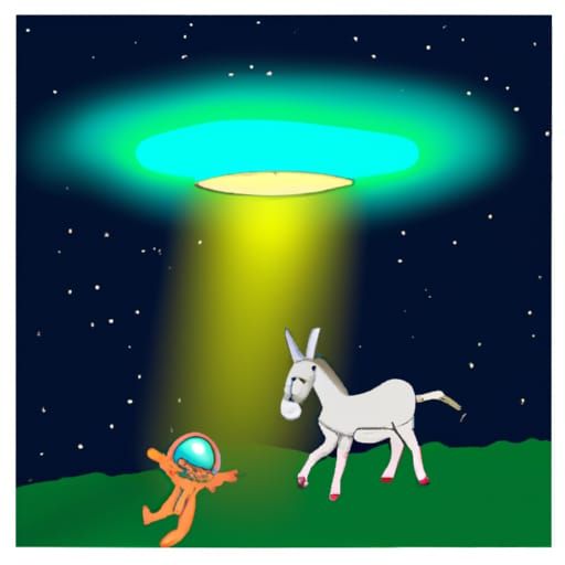 The Parable of the Donkey and the UFO
