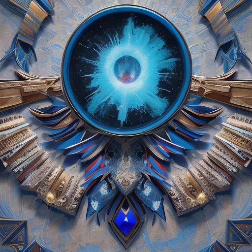 Ethereal Warrior with Cyberpunk Armor and Glowing Aura