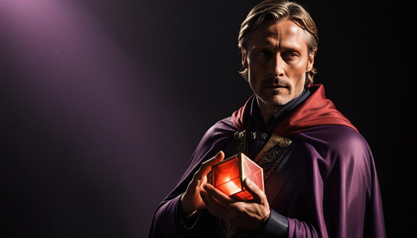 Mads Mikkelsen as Dr. Impossible in Epic Cinematic Portrait