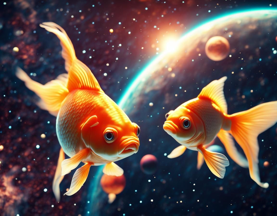 Cosmic goldfish.