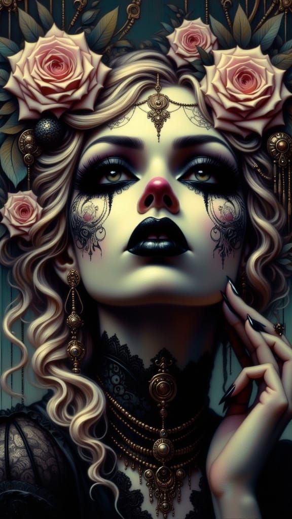 Dramatic Transformation: Old Woman Reveals Younger Self