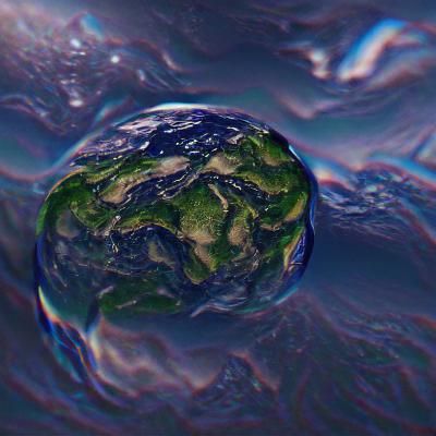 Stunning 8K Render of Earth from Space