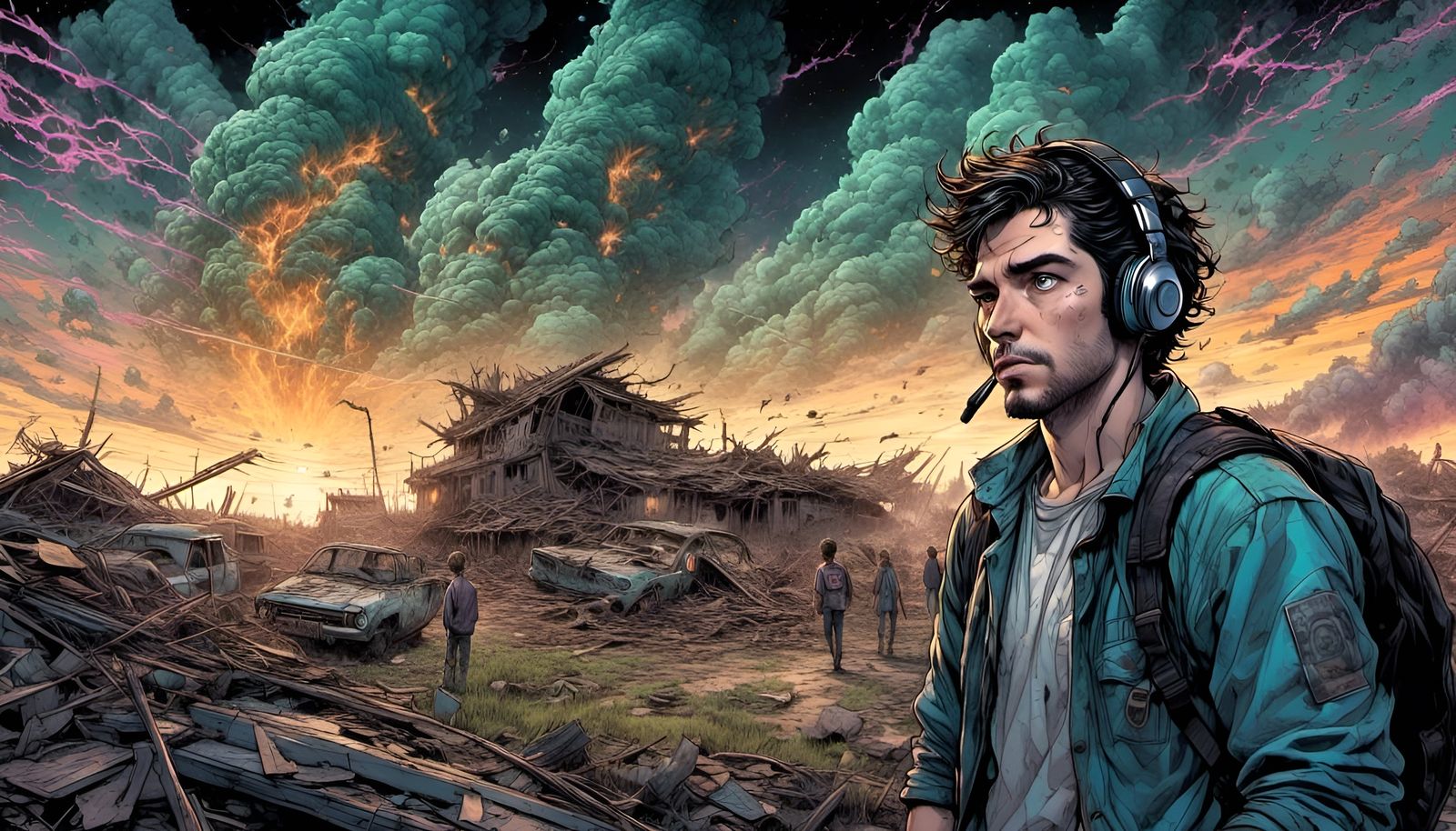 Natural Disasters: Cosmic Fire Storm