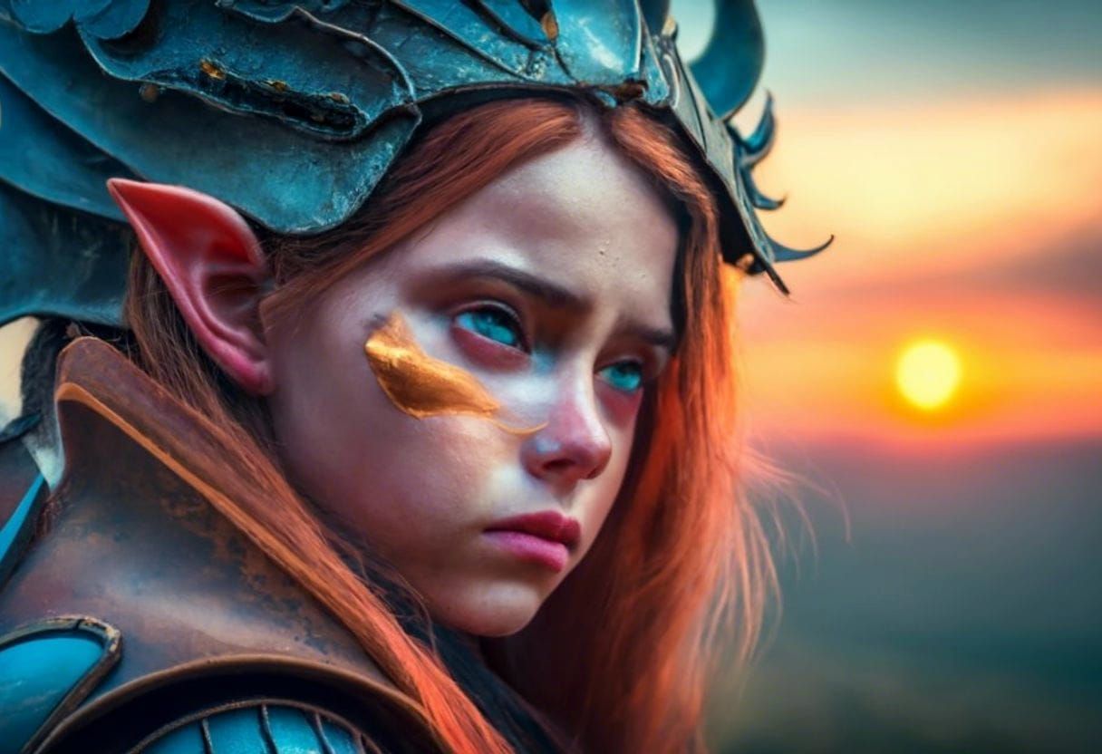 Elf Ideogram: An AI Generated Interpretation