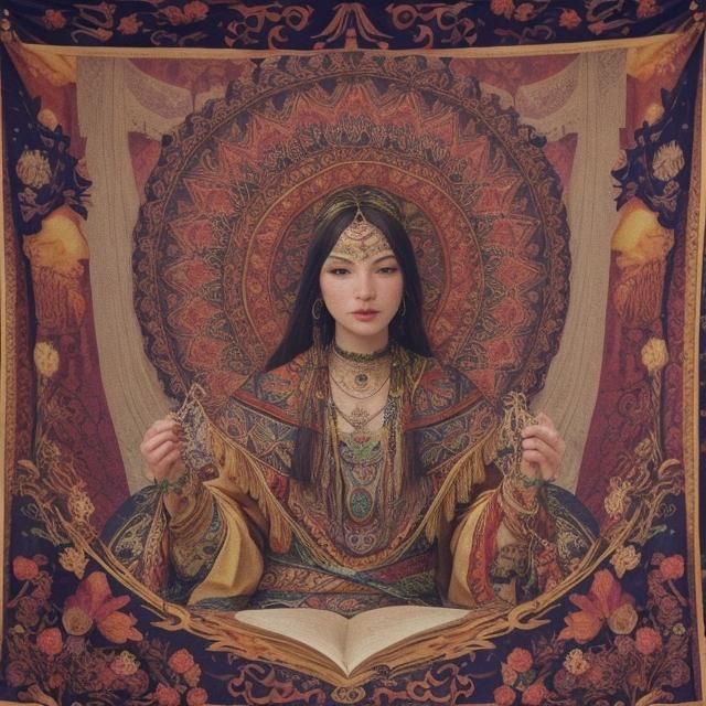 Abstract Tapestry Image