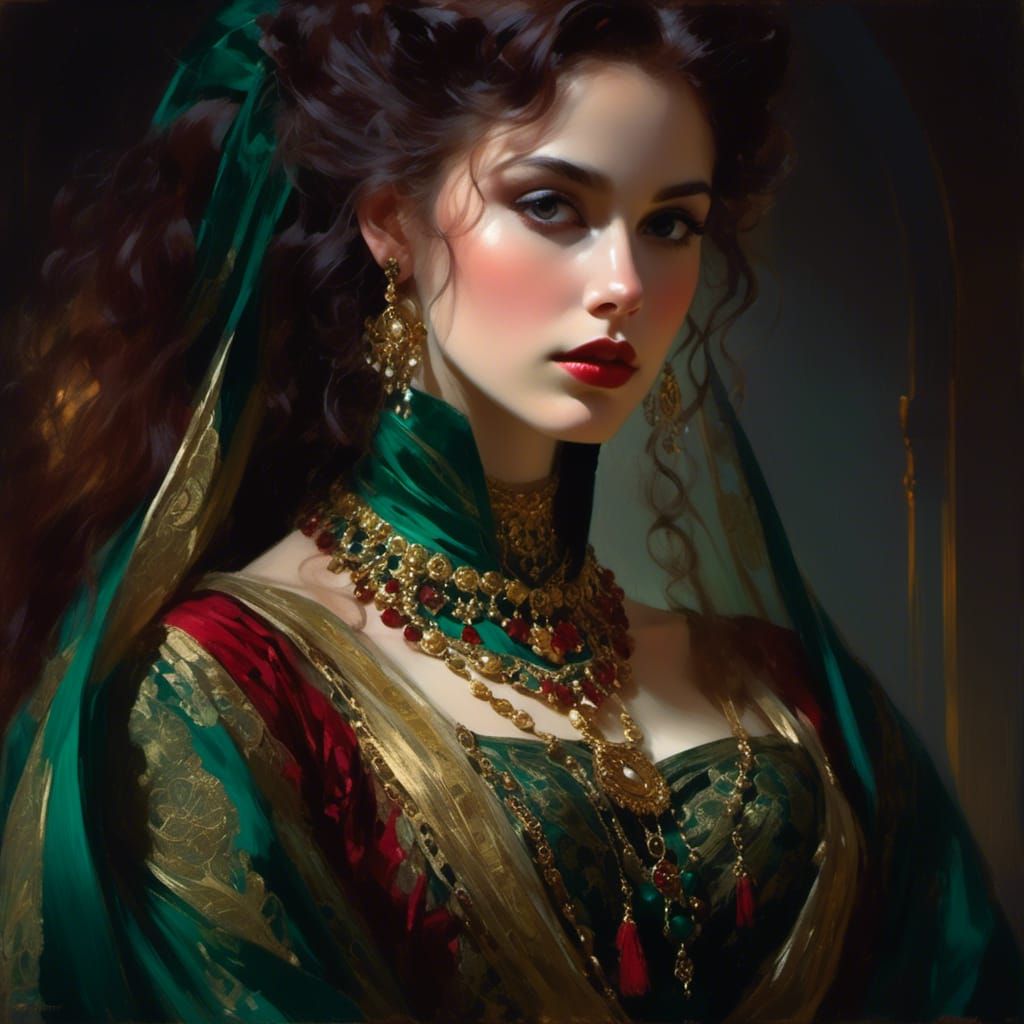 Wild Beauty: A Victorian Queen in Dreamy Vignettes