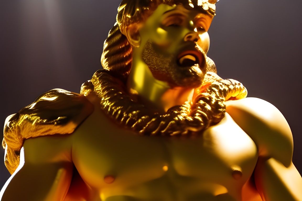 Hercules Shows Golden Fleece on Catwalk