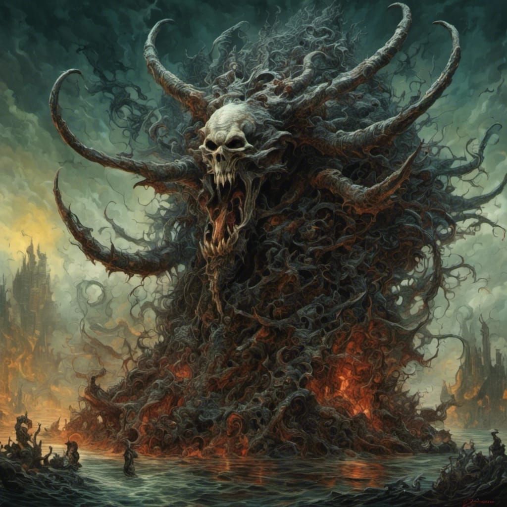 <lora:Dark fantasy:1.0> <lora:horror:1.0> 
<Transformation:1...