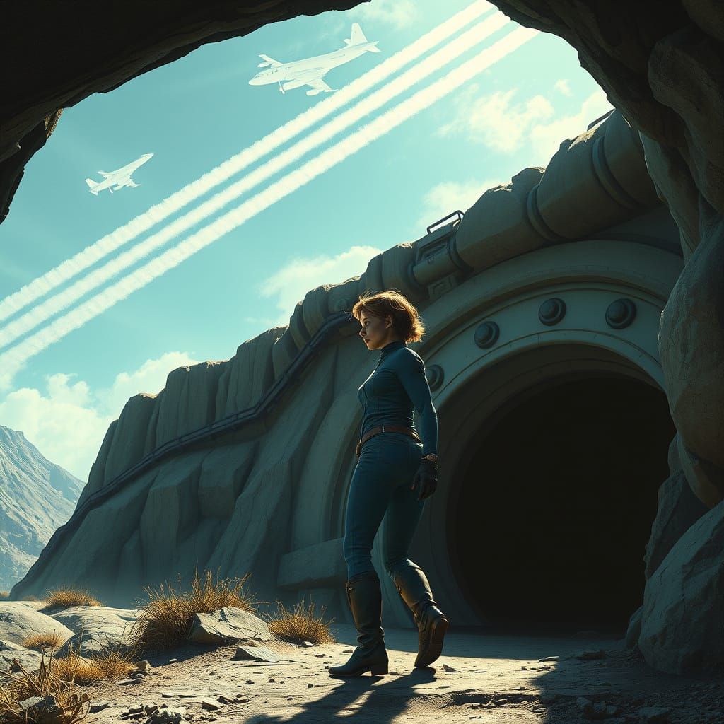 Post-Apocalyptic Vault Dweller Contemplates Nuclear Threats