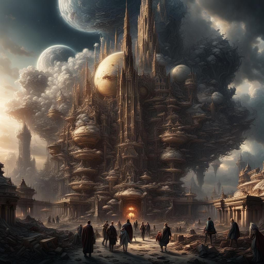 Epic Big Bang: Dramatic Digital Matte Painting