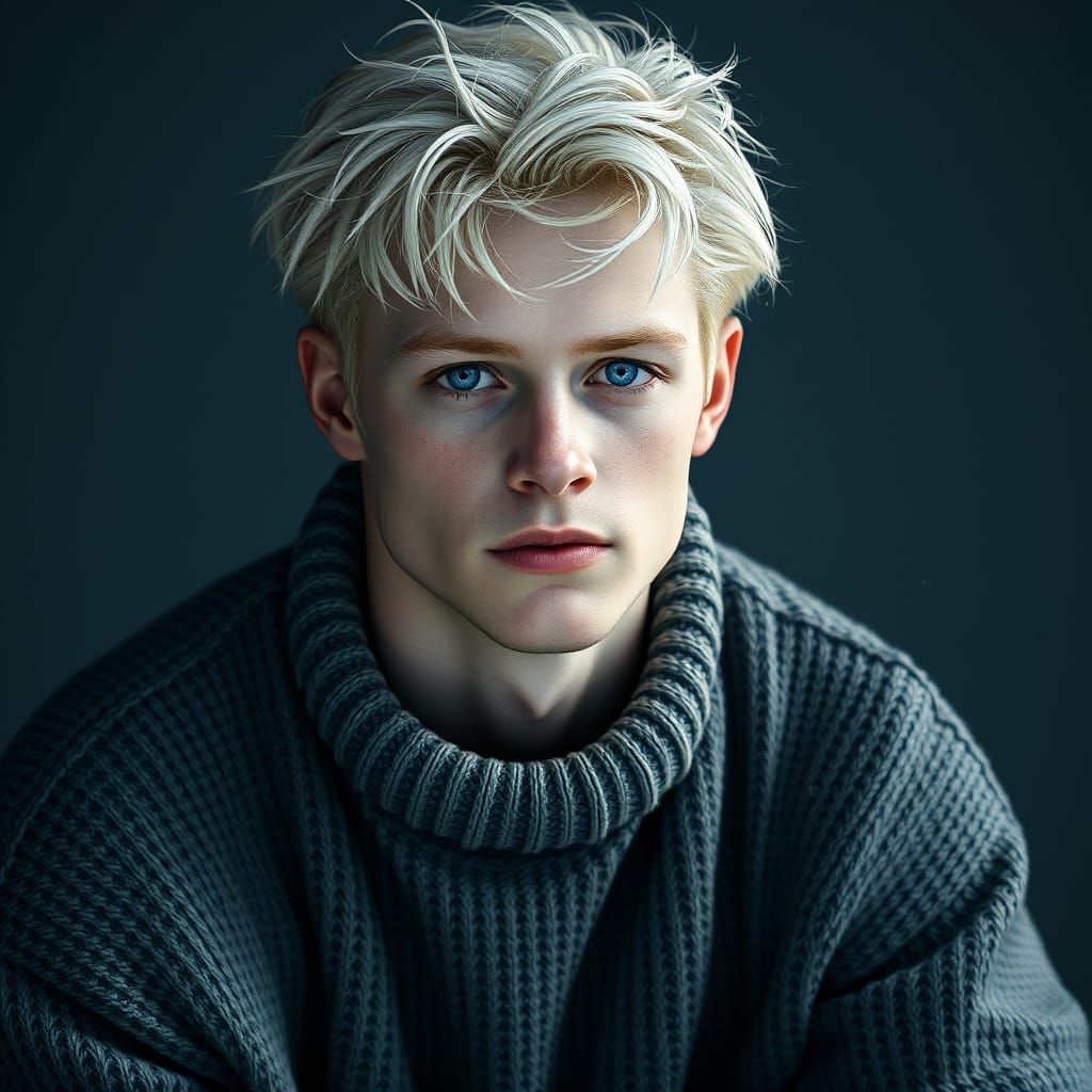 Icelandic Engineering Student with Nordic Features