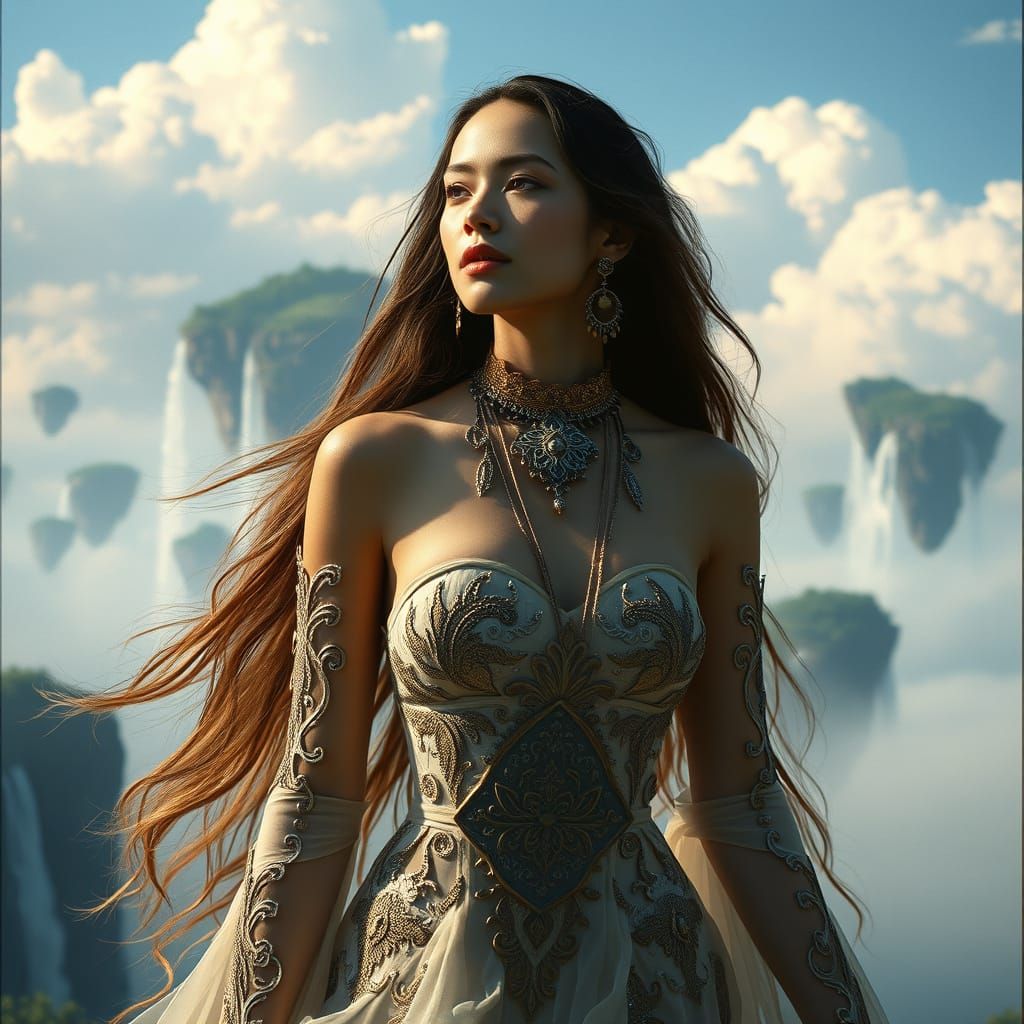 A mesmerizing woman