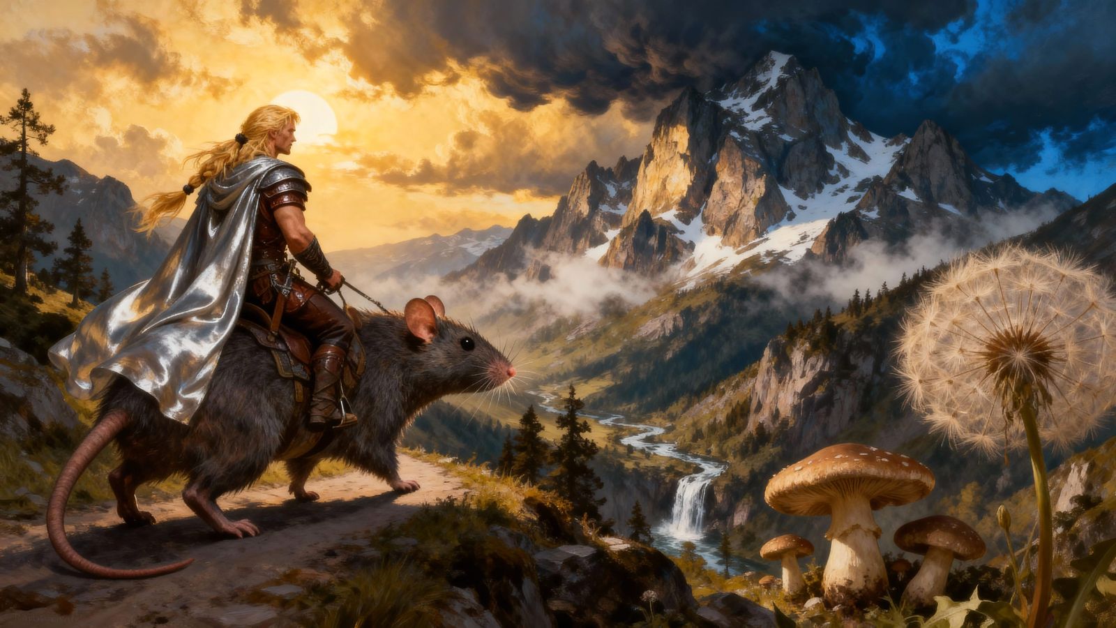 On the way to the Silver City