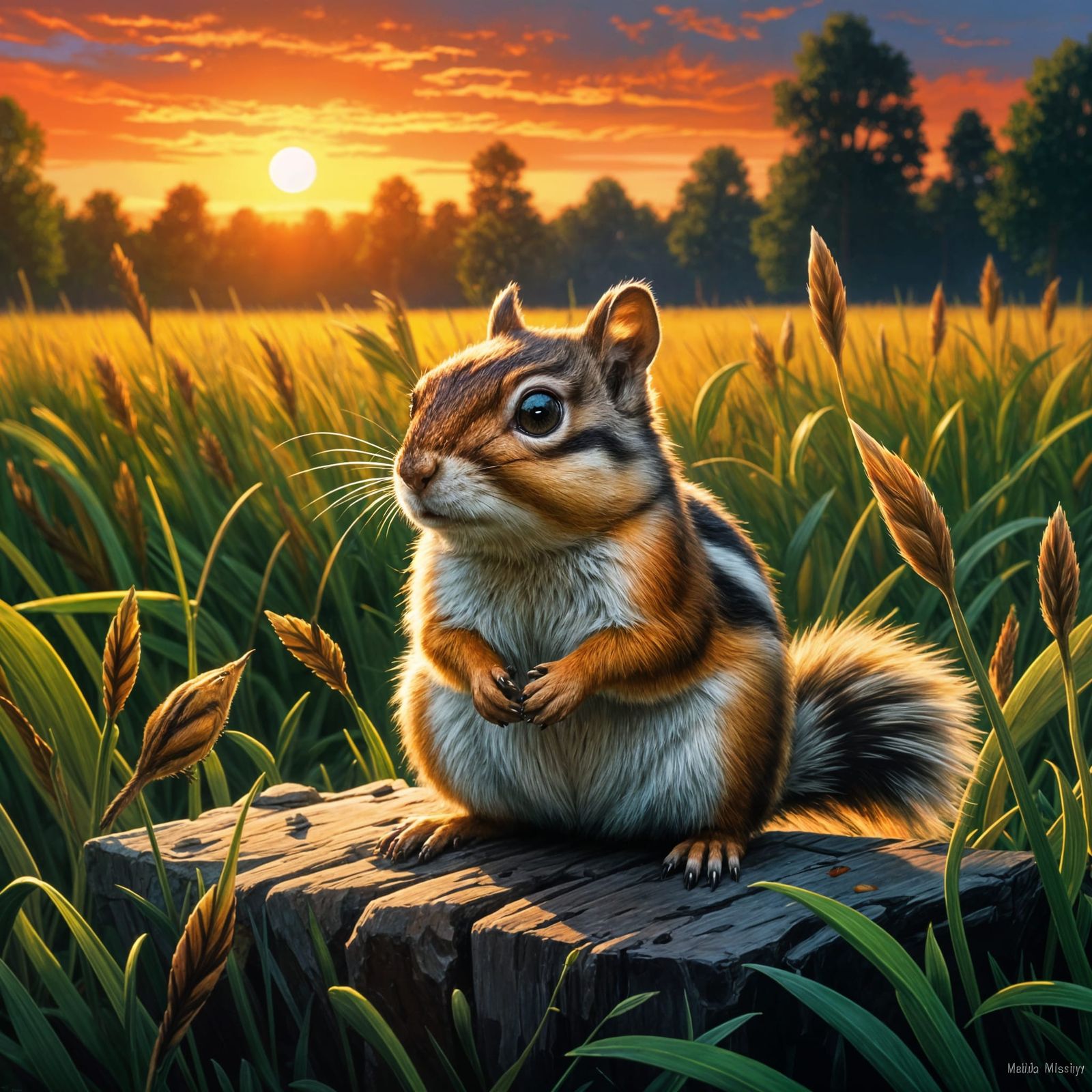 A Midwestern Chipmunk