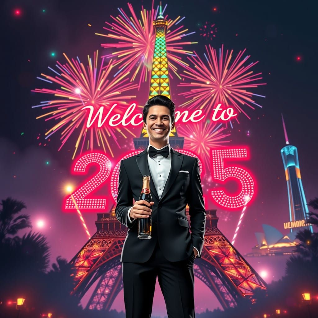 Joyful Human Celebrates 2025 at Iconic Global Landmarks