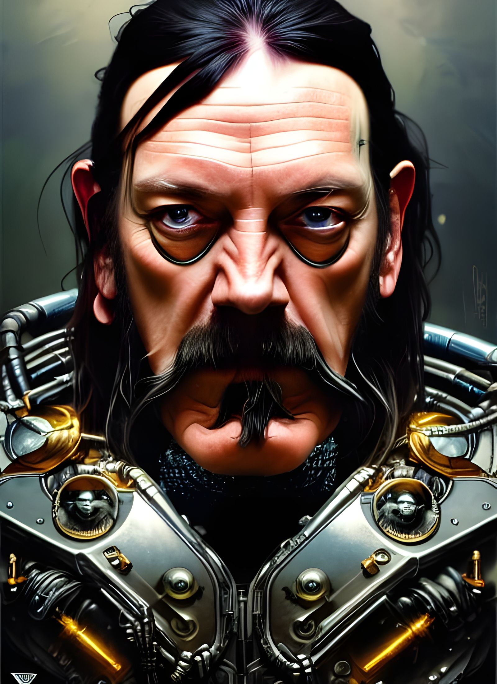Cyborg Lemmy Kilmister (Motörhead)