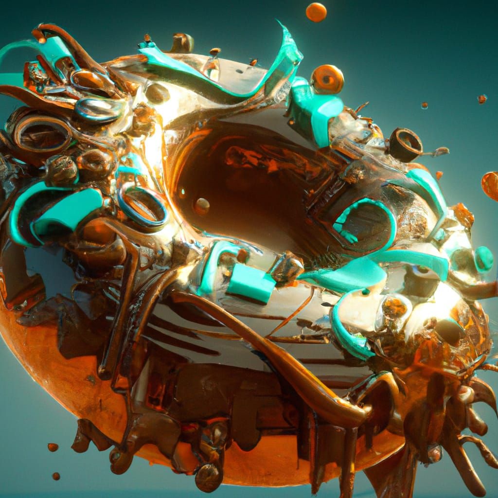 Hyperdetailed Donut Concept Art in 8K Resolution