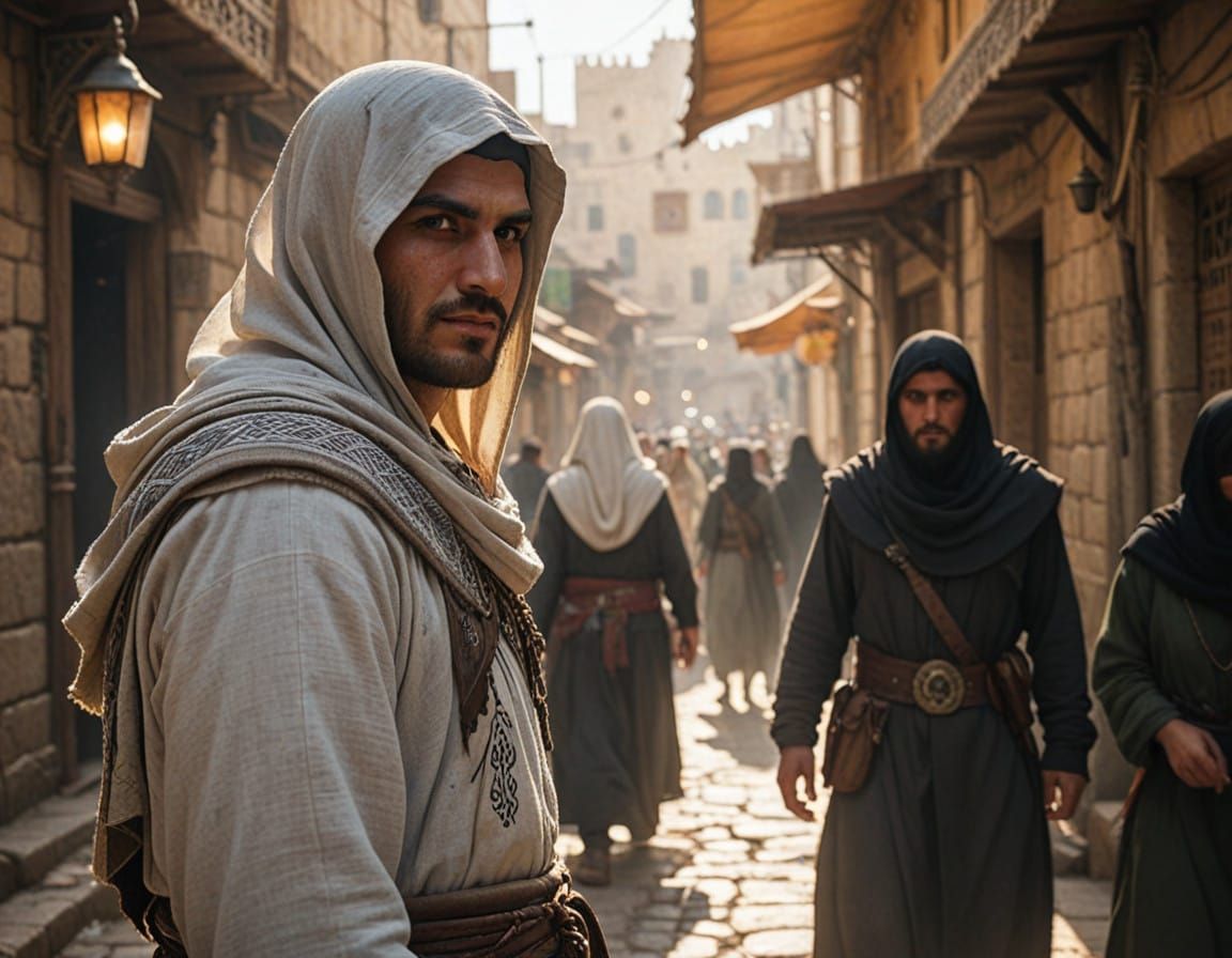 Historic Assassin in Jerusalem Market