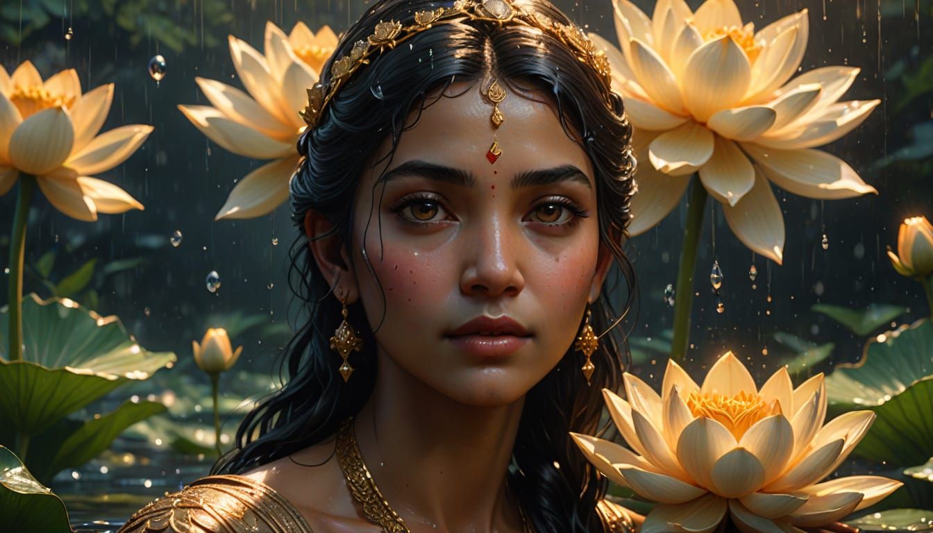 Lakshmi, Goddess of Golden Beauty