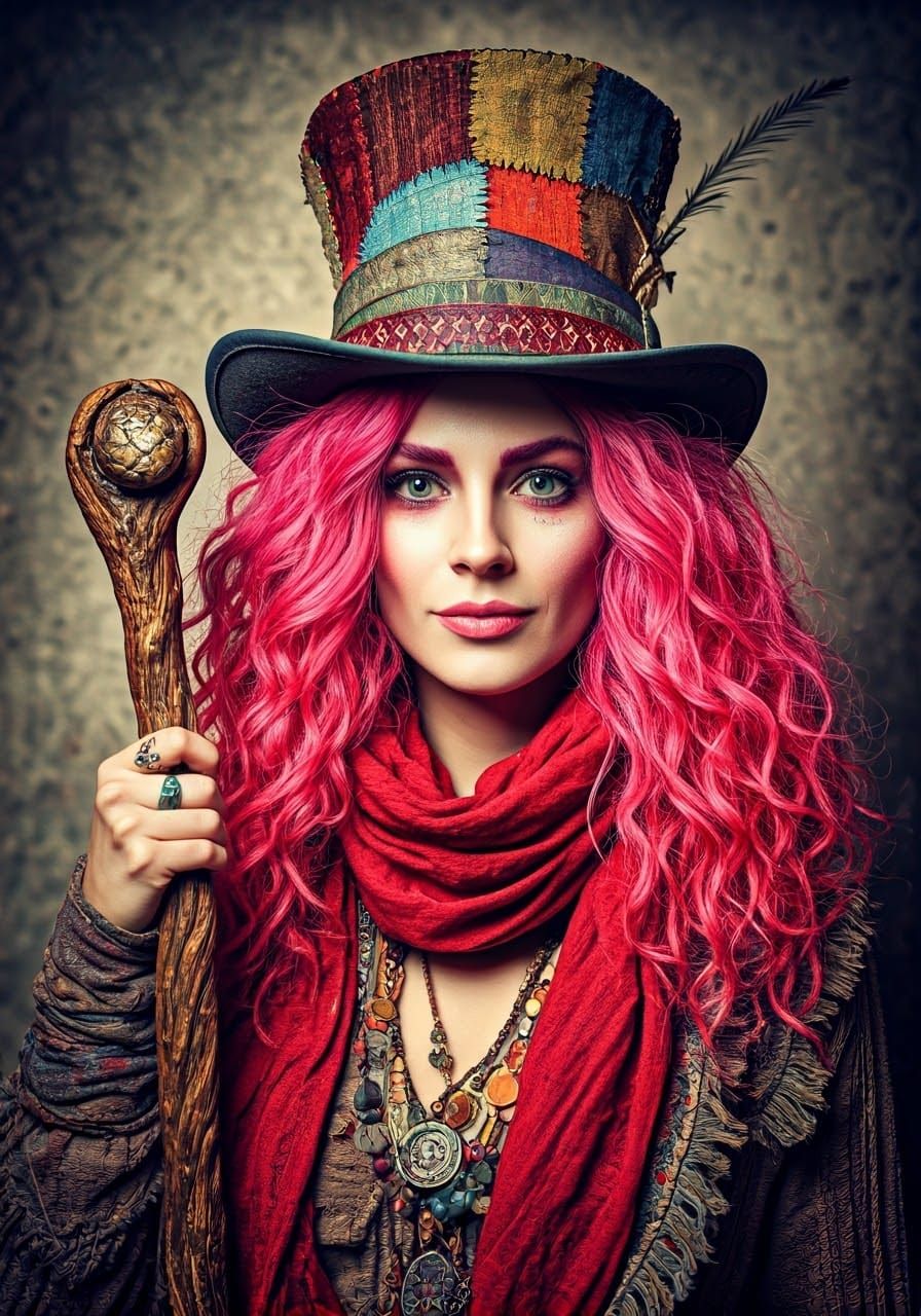 Vibrant Whimsy in Wonderland