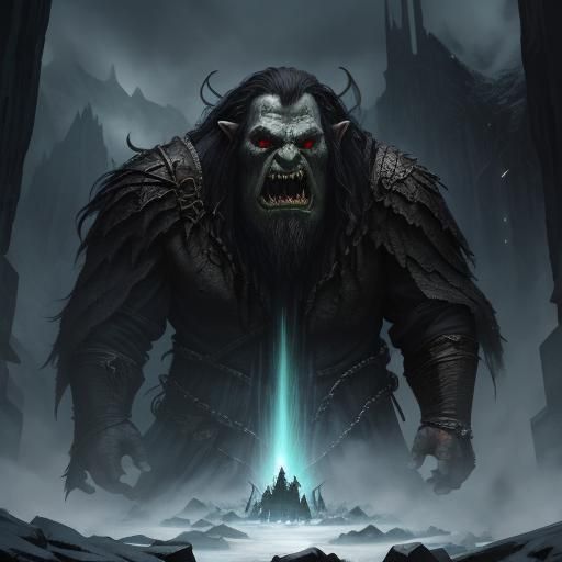 Movie Poster Lord of the Rings - Orcs of Moria