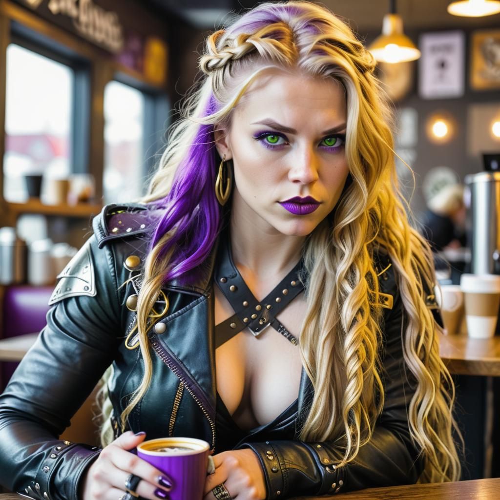Valkyrie in Cafe: Viking Meets Heavy Metal