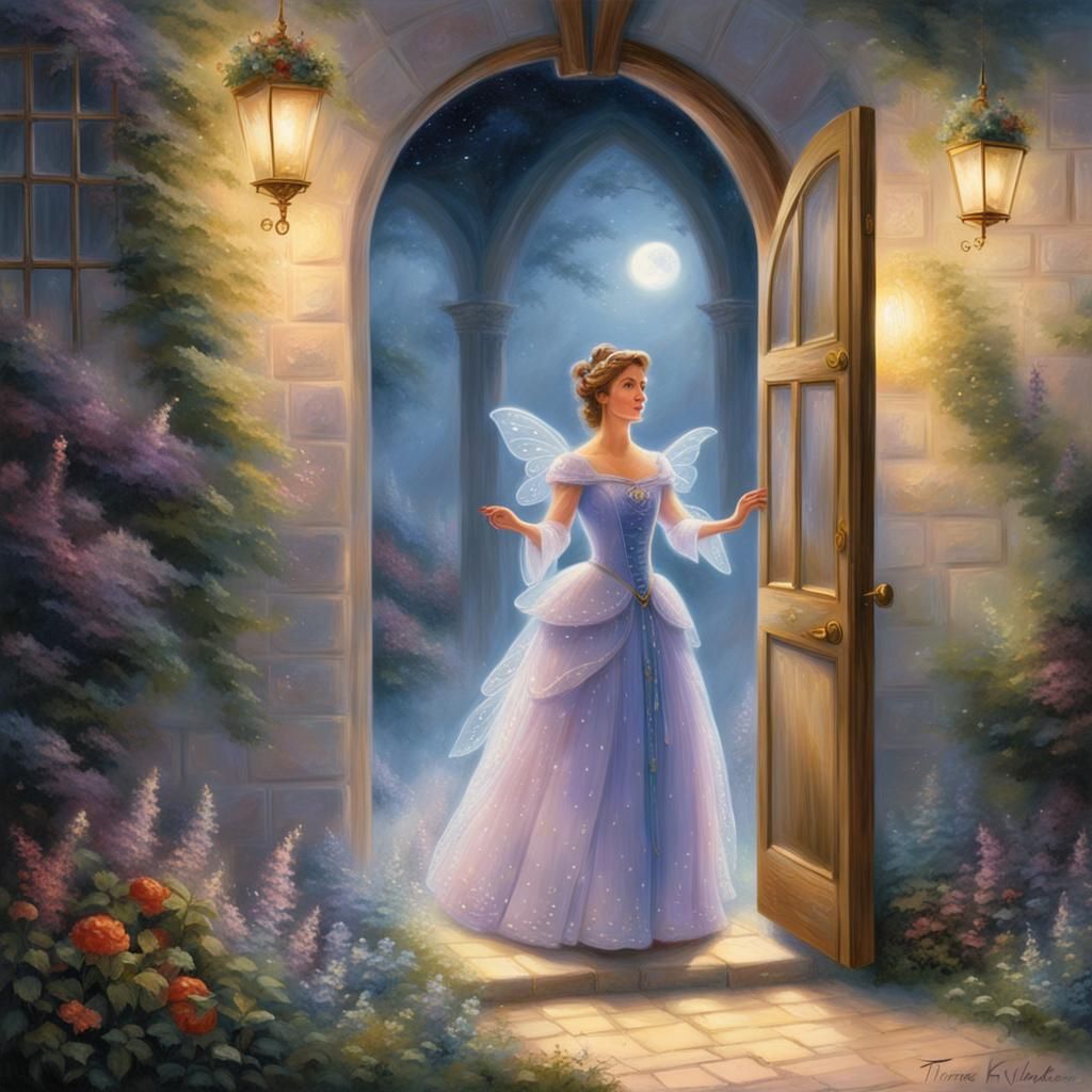 Ethereal Fairy Godmother Awaits Client