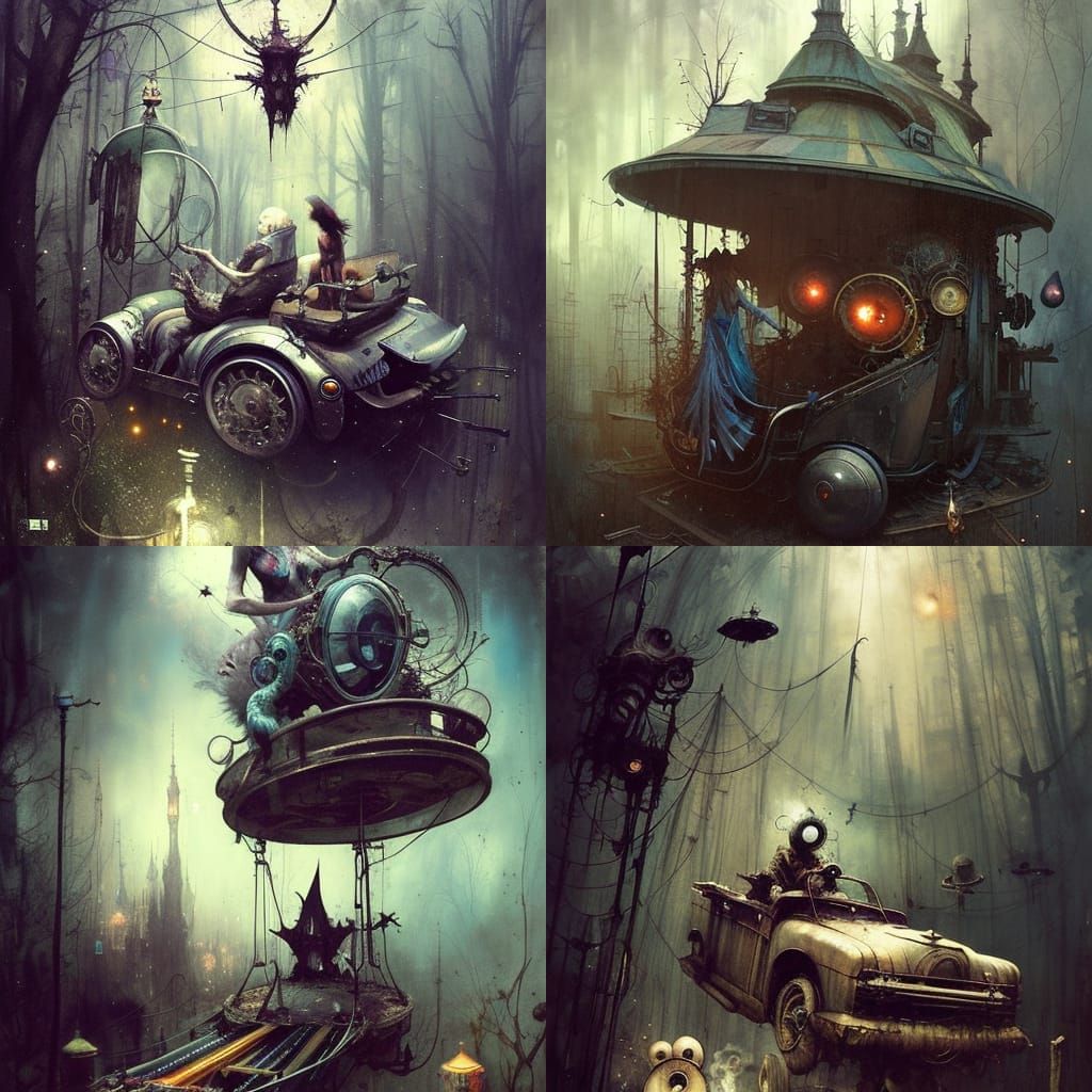 HAUNTED ROLLER PENDULUM RIDE