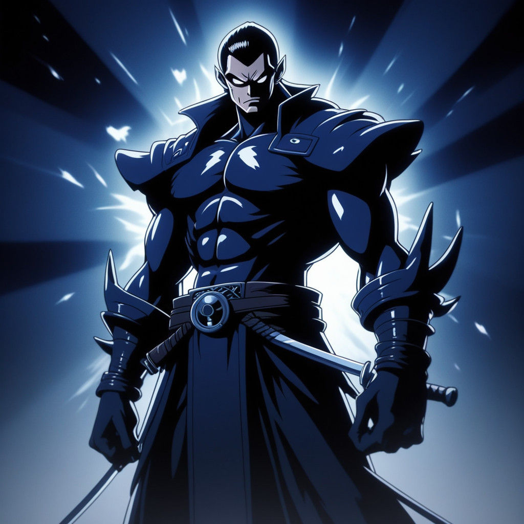 Dark Fantasy Epic in Toei Animation Style