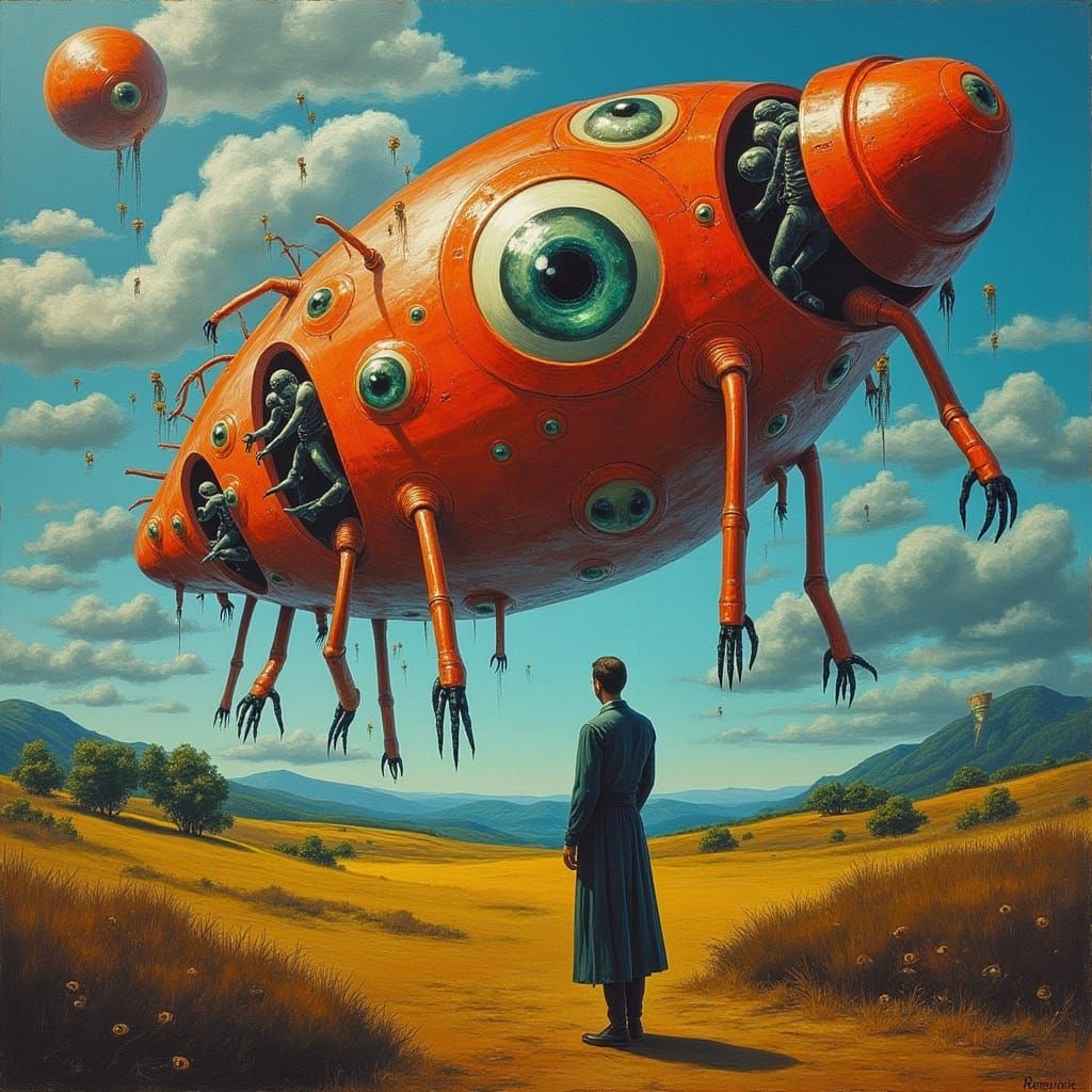 Dreamlike Objects in Glass Vials