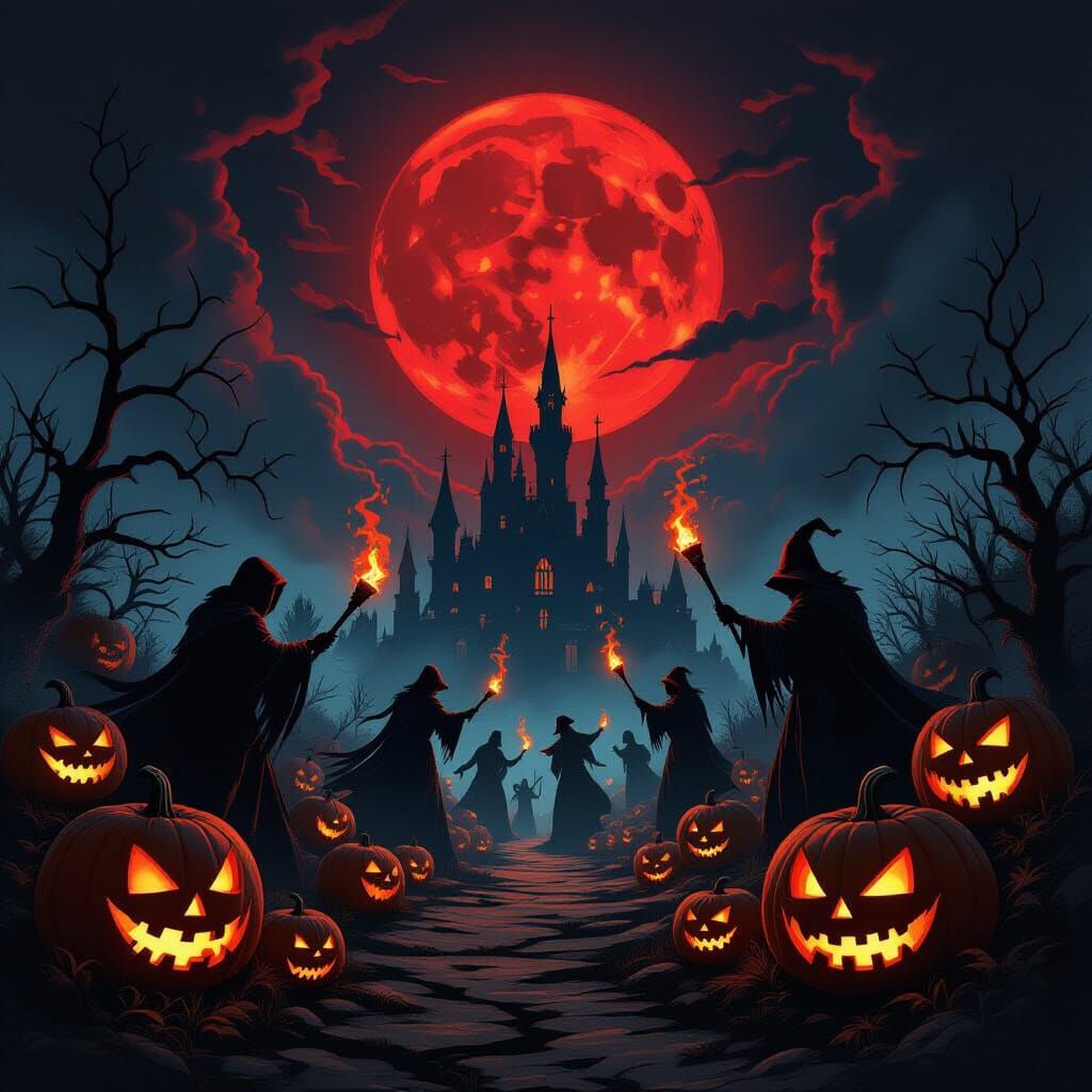 Nightmare Harvest Festival: Dark Fantasy Art