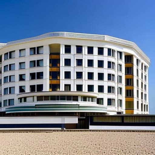 Art Deco Midland Grand Hotel in Morecambe