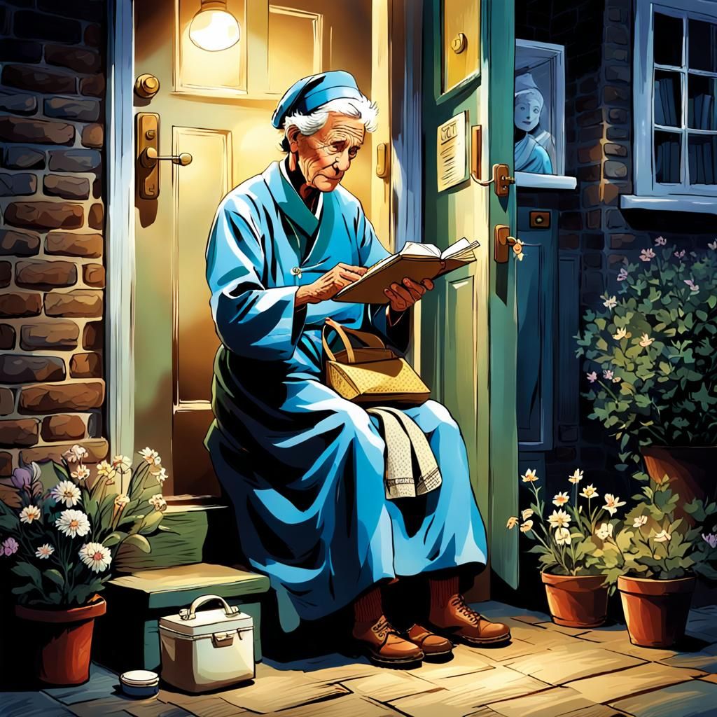 Melancholy Pill Cascade: A Reflection on Aging