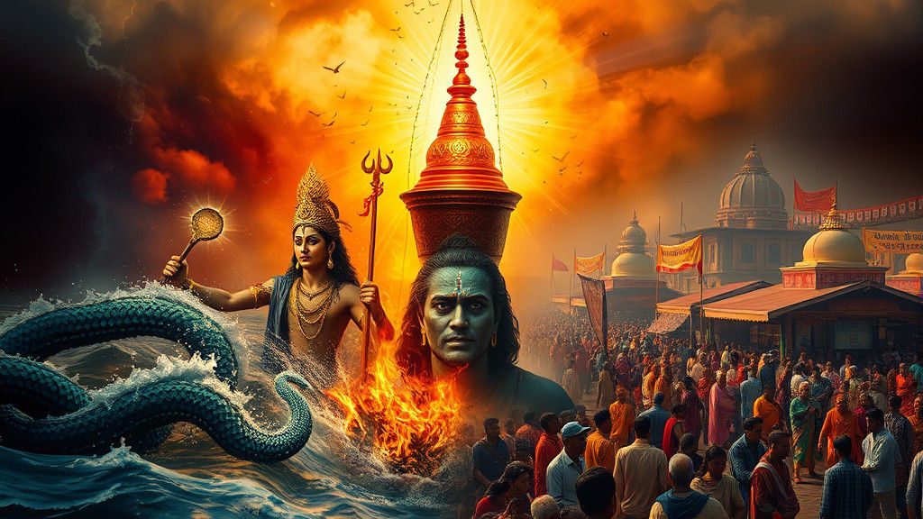 Samudra Manthan and Kumbh Mela: Mythological Fusion