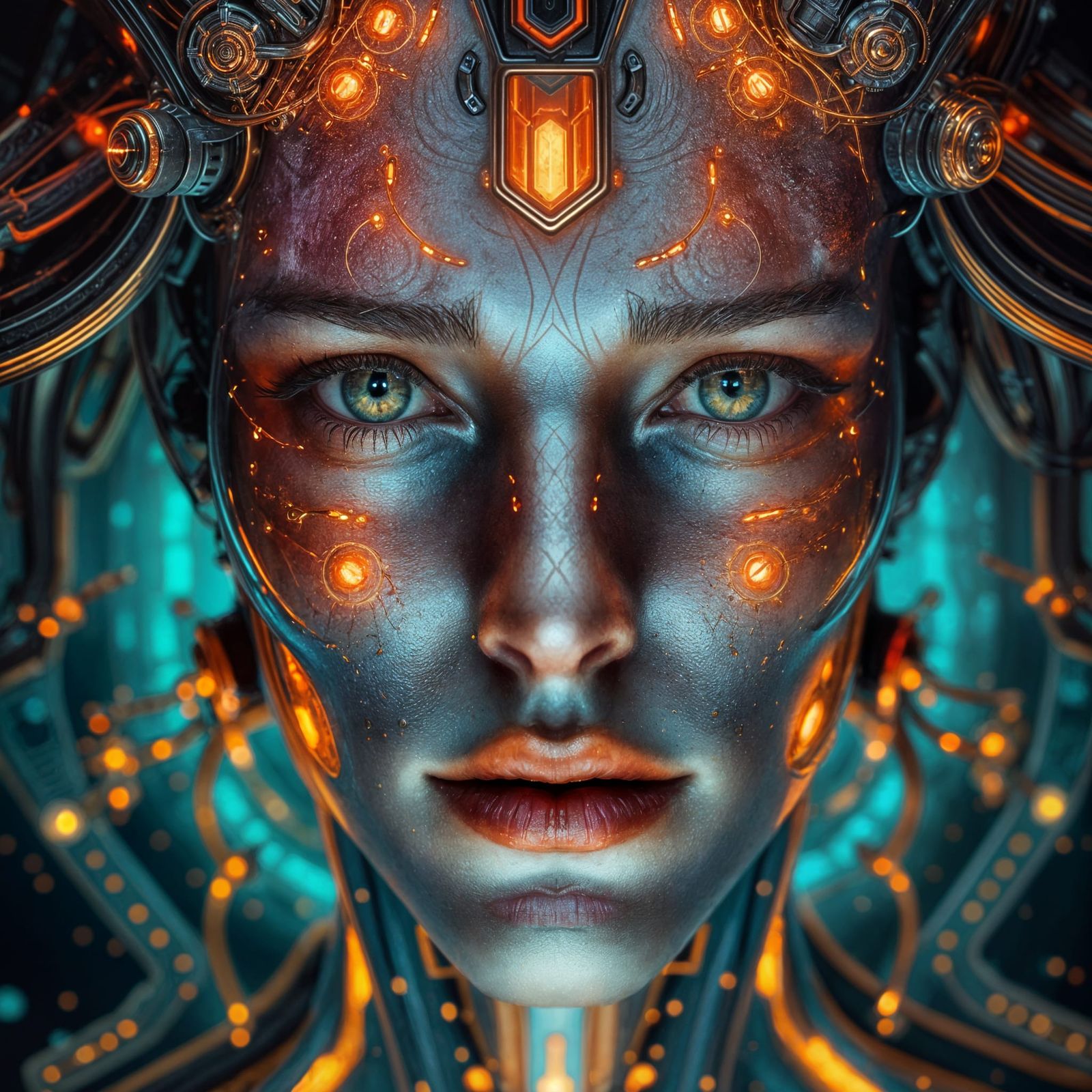 Surreal Portrait of Sycamore AI Chip in Fantasy Concept Art ...