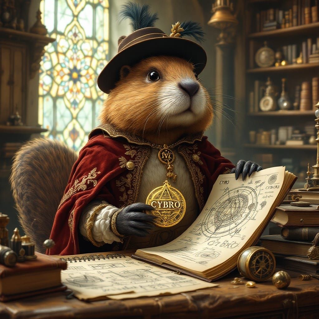 CYBRO the Beaver, Renaissance Inventor