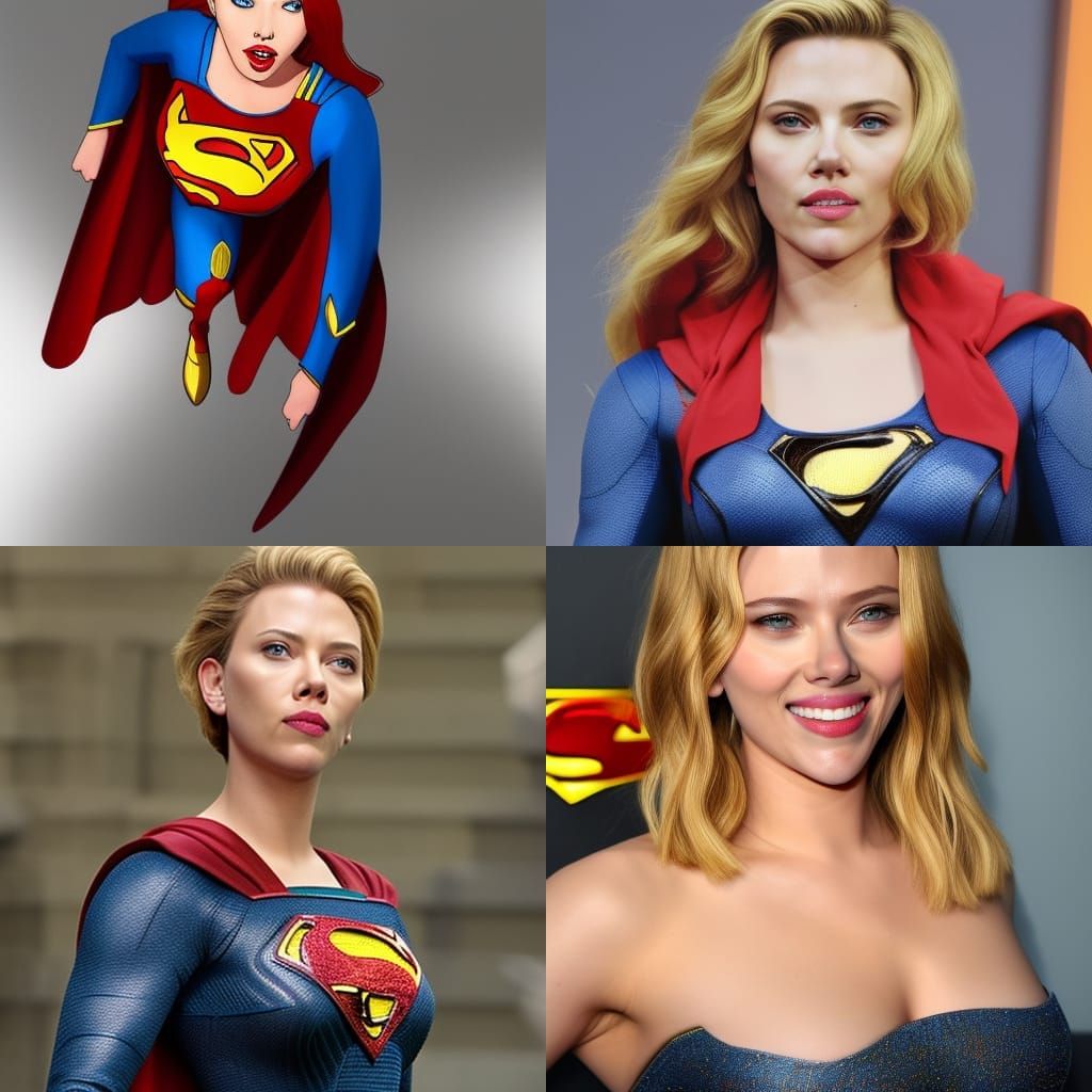 Female Superhero Digital Art