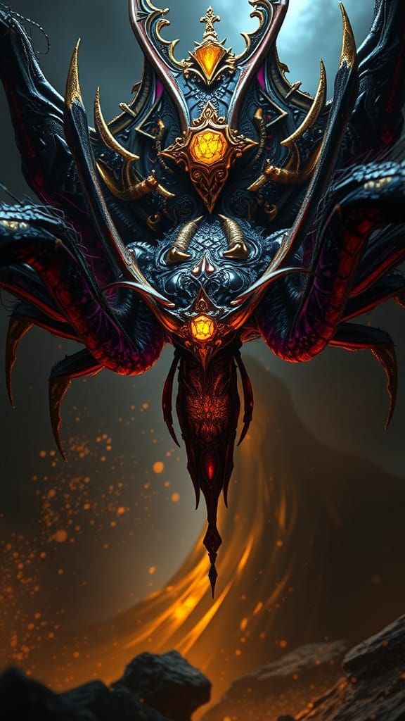 Shelob: Spider Queen Dark Fantasy Concept Art