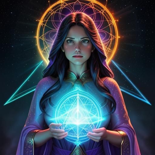 Elemental Angel: Sacred Geometry and Astral Magic