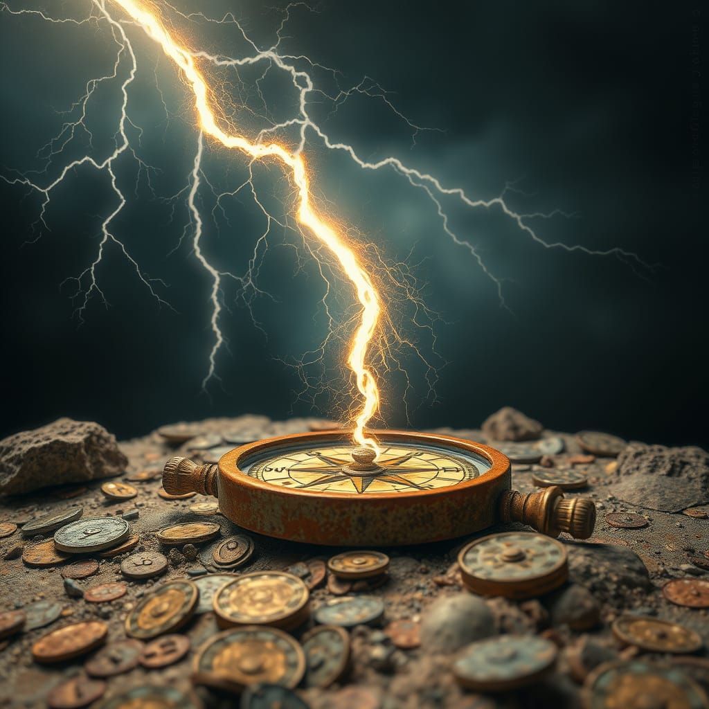 El Greco's Rusty Compass Struck by Thunder and Lightning