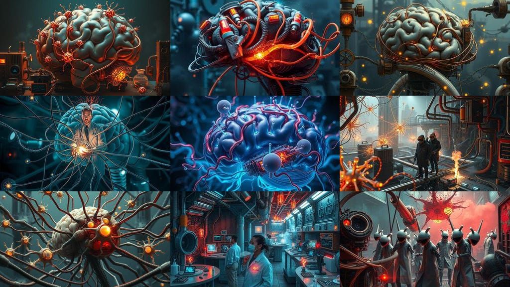 Cybernetic Brain Lab in Ruin