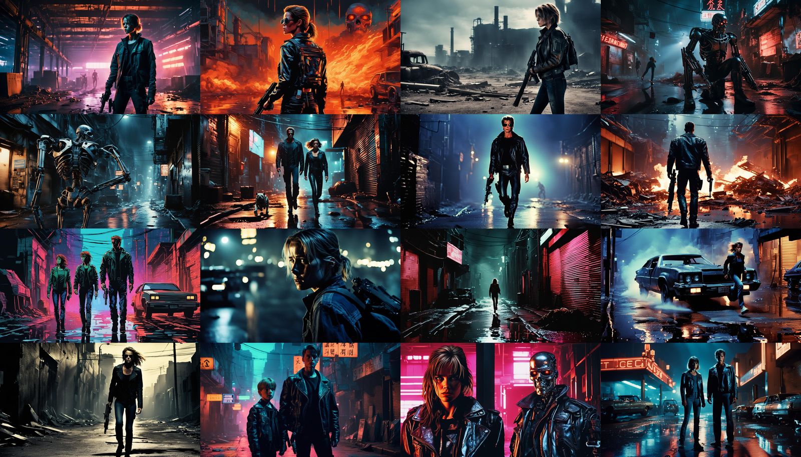 Terminator Scenes Recreated by AI