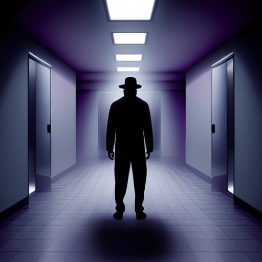 Shadowy Slasher in Purple Fez: 1950s Horror Comic