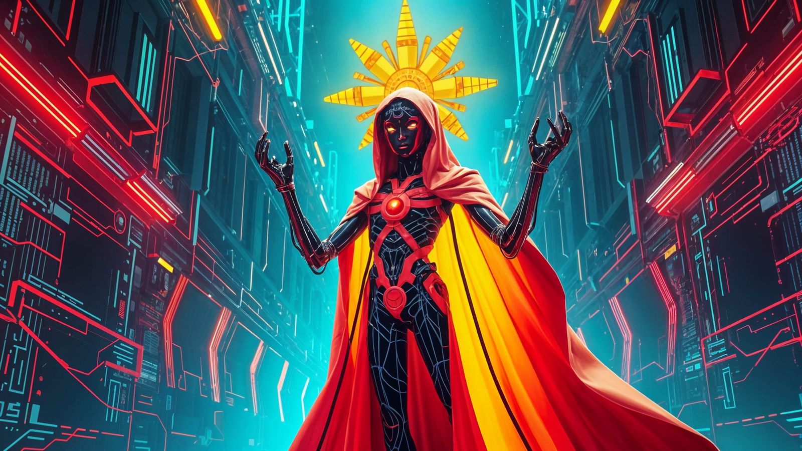 Tech God in Narita Boy Style