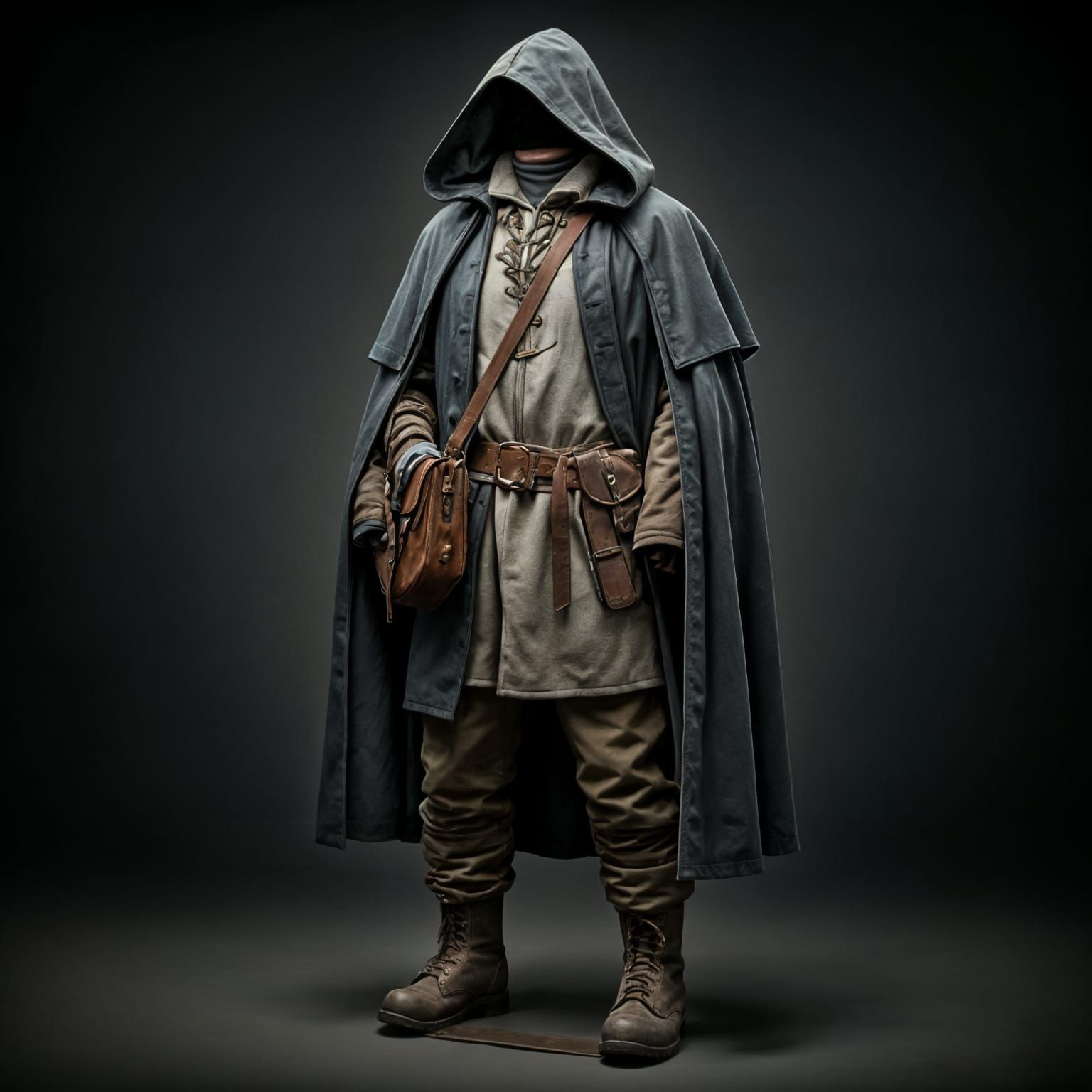 Fantasy Travel Outfit in Medieval Style