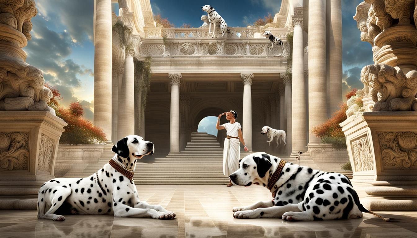 Romans and Dalmatians in Fractal Elegance