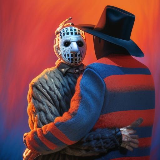 Heartwarming Hug: Freddy and Jason in Therapy