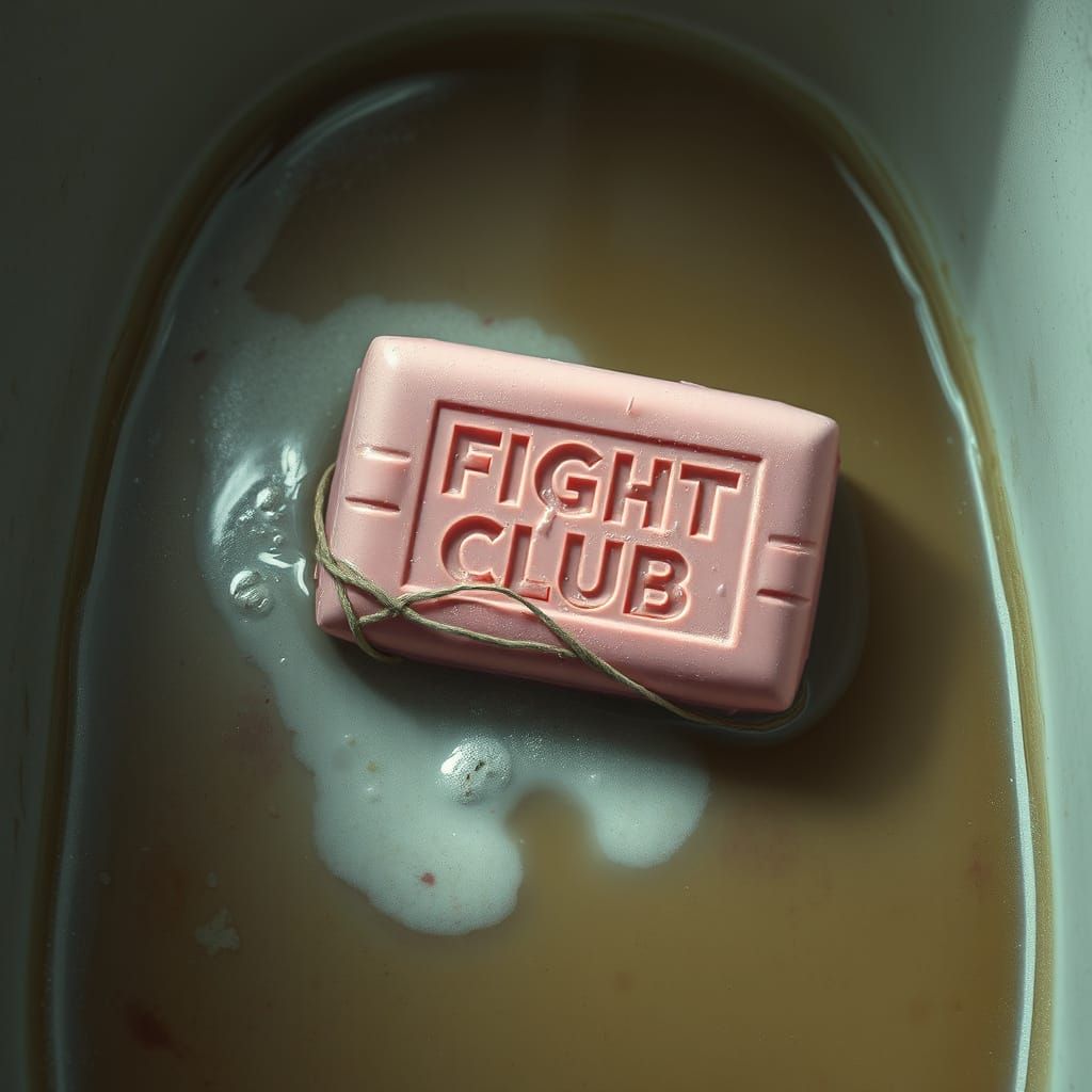 Soap Melts in Grimy Bath Tub