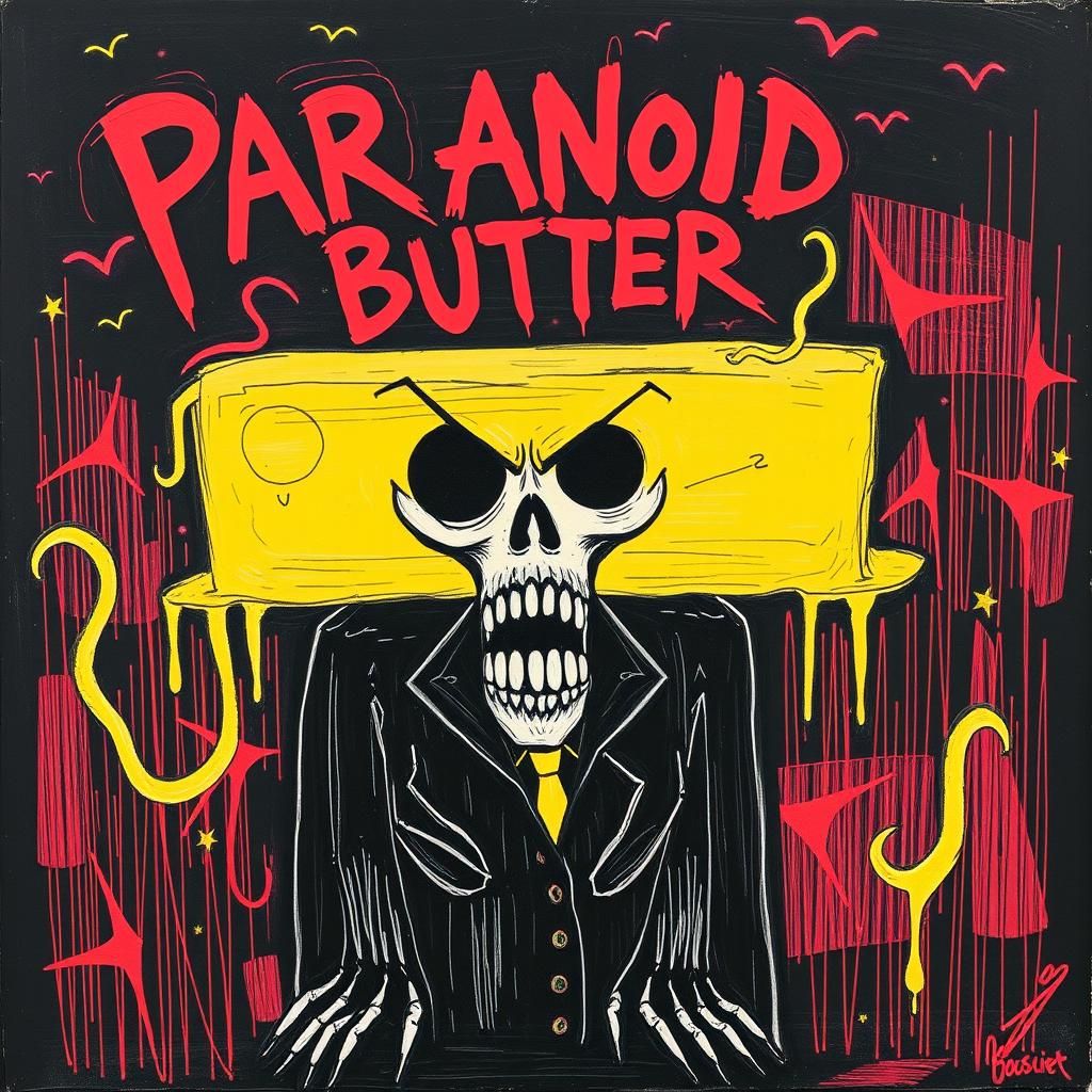 Paranoid Butter: Sci-Fi Horror Contemporary Art